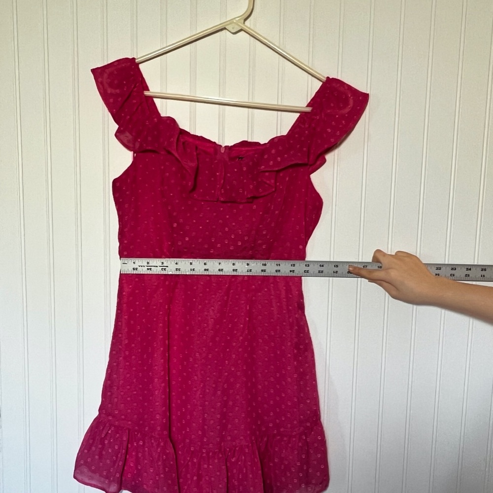 B. Smart Dress Hot Pink Ruffle Size 3 NWT - Picture 4 of 8